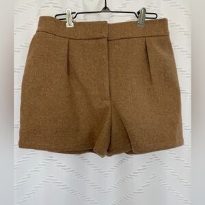 Walter Baker High Waist Tan Shorts